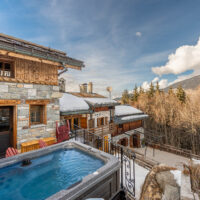 Location Chalet Chocolat Courchevel Extérieur